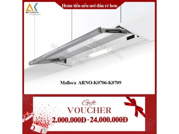 Máy Hút Mùi Âm Tủ MALLOCA ARNO-K0709 - Made in Trung Quốc