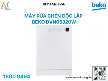 Máy rửa bát Beko DVN05320W - Nhập khẩu: Thổ Nhĩ Kỳ