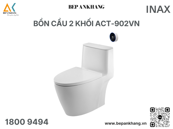 Bàn cầu 2 khối Inax ACT-902VN