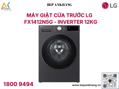 Máy giặt lồng ngang LG FX1412N5G - Inverter 12kg màu than ánh kim 