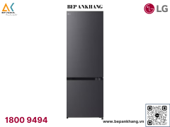 Tủ lạnh LG ngăn đá dưới màu đen 335L LBB33BLM