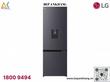 Tủ lạnh LG ngăn đá dưới màu đen 332L - LBD33BLMA - Made in Indonesia