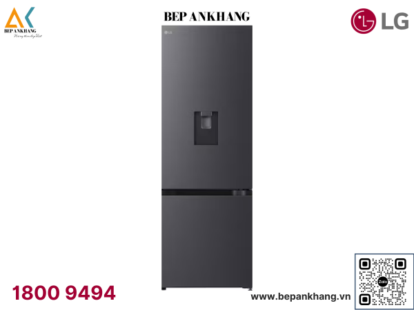 Tủ lạnh LG ngăn đá dưới màu đen 332L - LBD33BLMA - Made in Indonesia