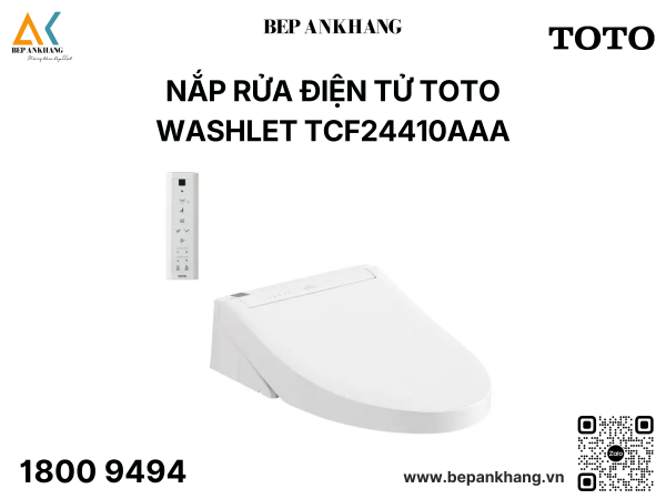 Bàn cầu 1 khối kèm nắp rửa điện tử WASHLET dòng C5 TCF24410AAA MS625DW14