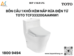 Bàn cầu một khối kèm nắp rửa điện tử WASHLET dòng S2 CW166RB TCF33320GAA T53P100VR